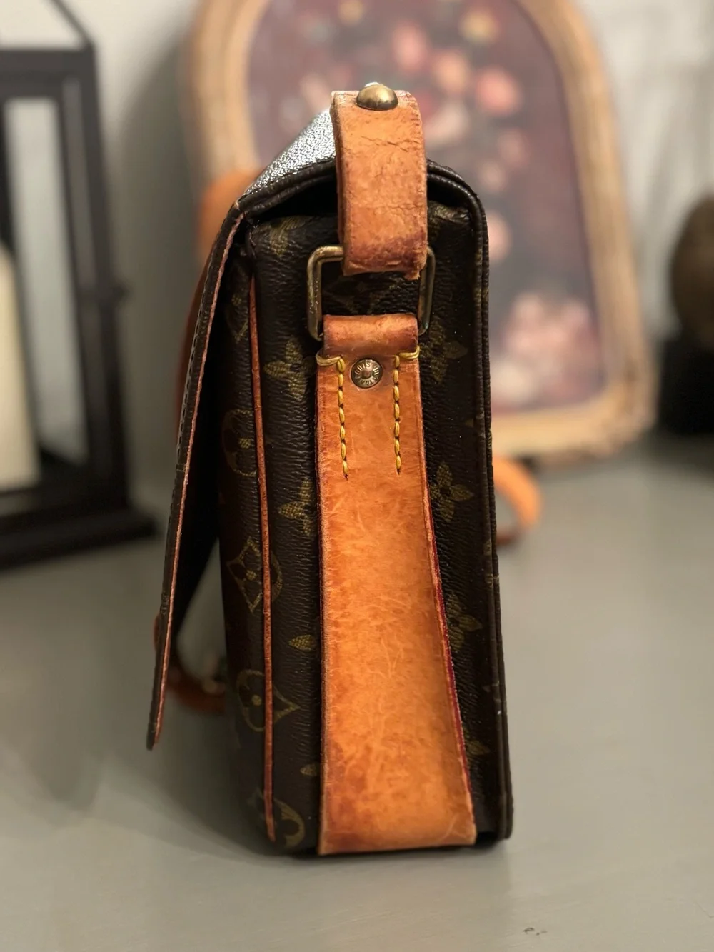 Louis Vuitton Crossbody Cartouchière GM Vintage 1985 - Picture 8 of 16